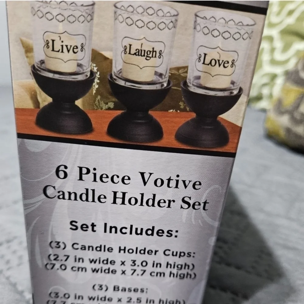 Sophia Elan Home  6 Piece Votive Candle Holder Set